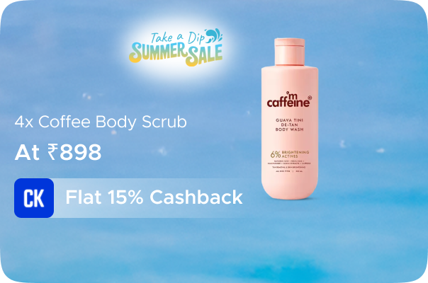 mCaffeine: Buy 4 X Guava Tini De-Tan Body Wash - 300 mCaffeine: Buy 4 X Guava Tini De-Tan Body Wash - 300